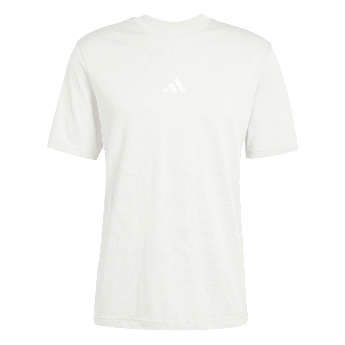 Adidas Essentials 3-Stripes Single Jersey Tee – grau