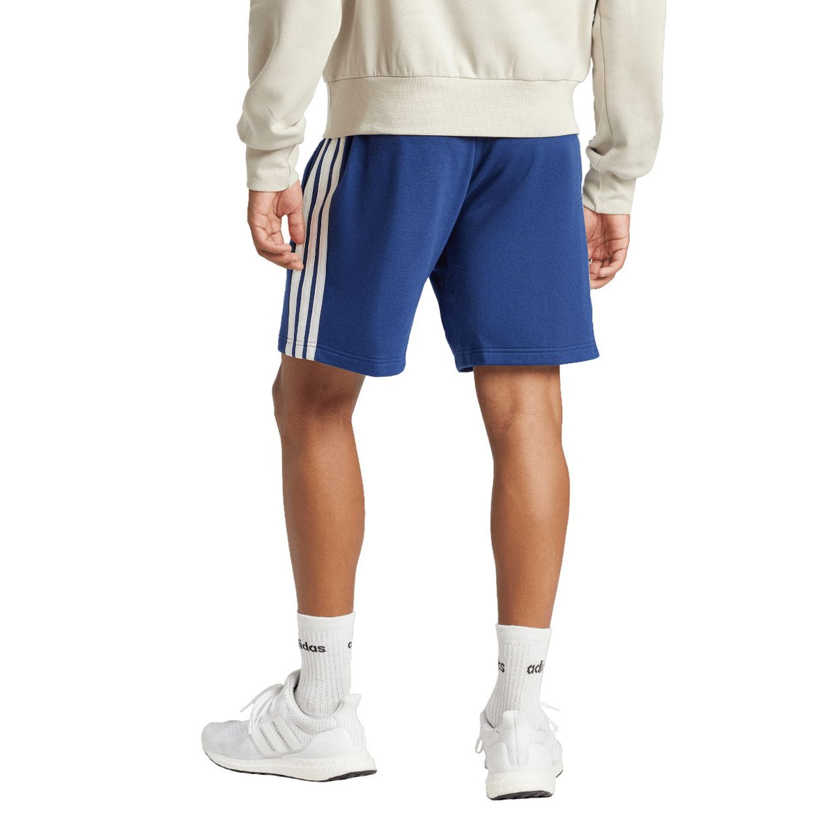 Adidas Essentials 3-Stripes French Terry Short – dunkelblau/navy