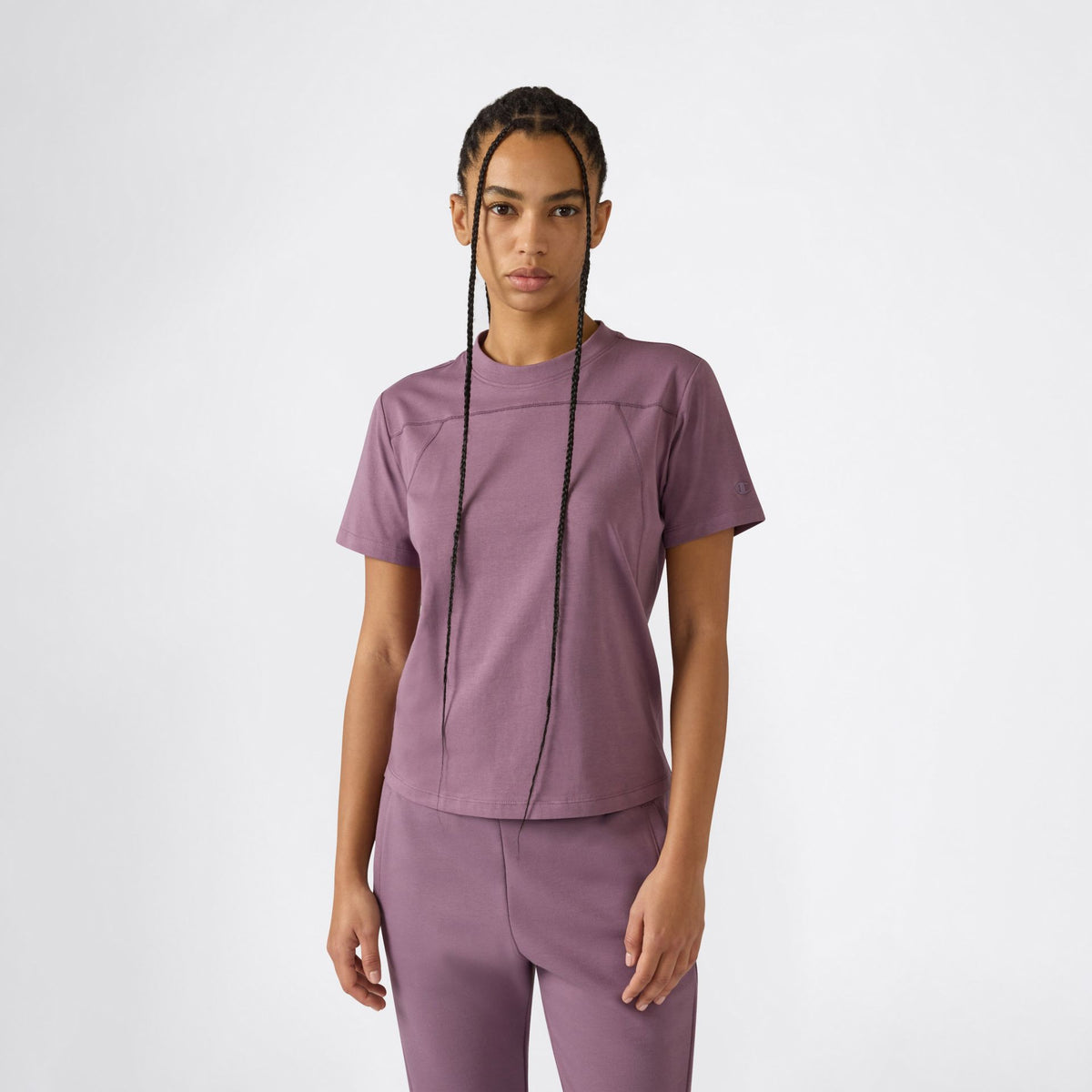 Champion Crewneck Top – lila