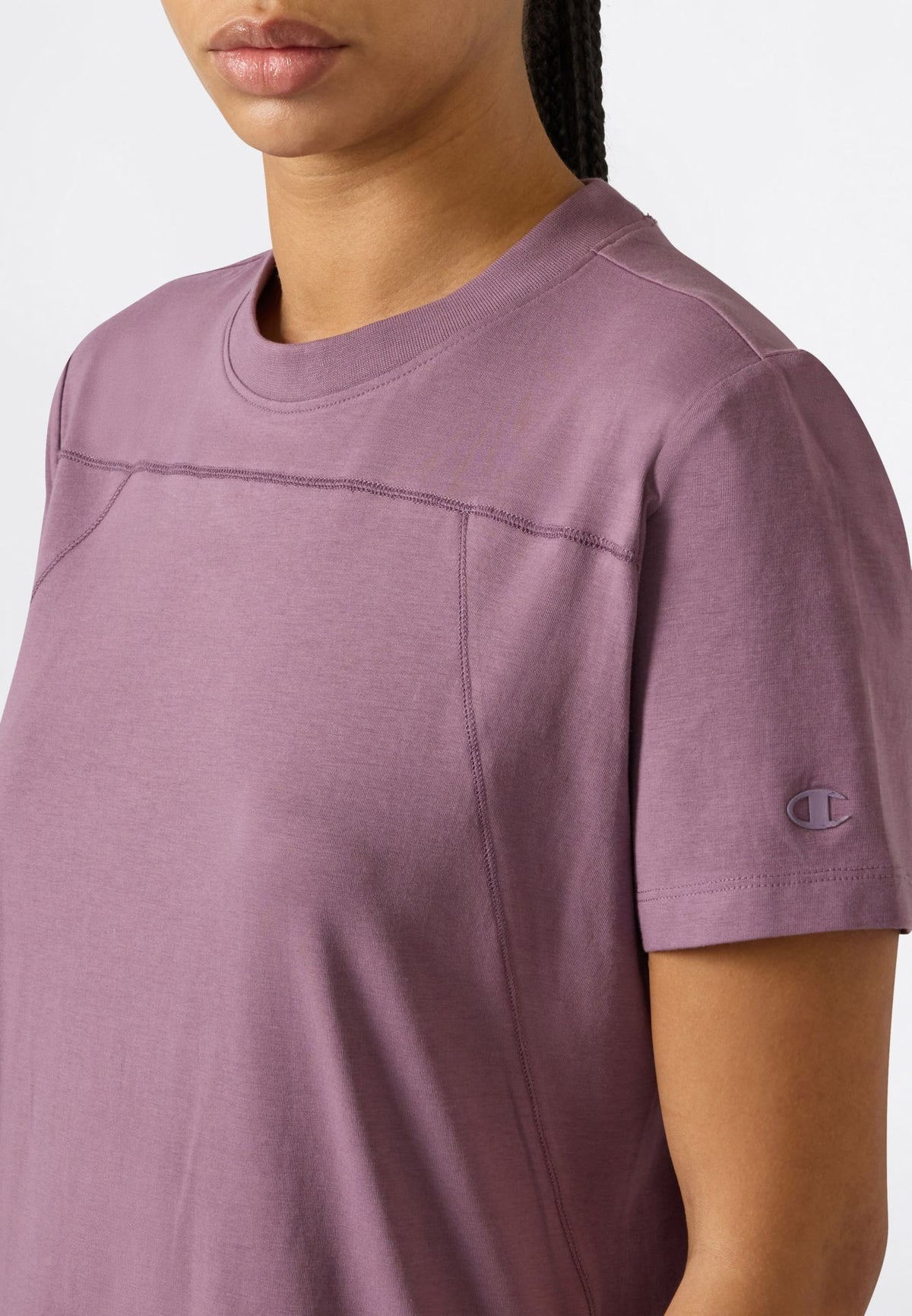 Champion Crewneck Top – lila