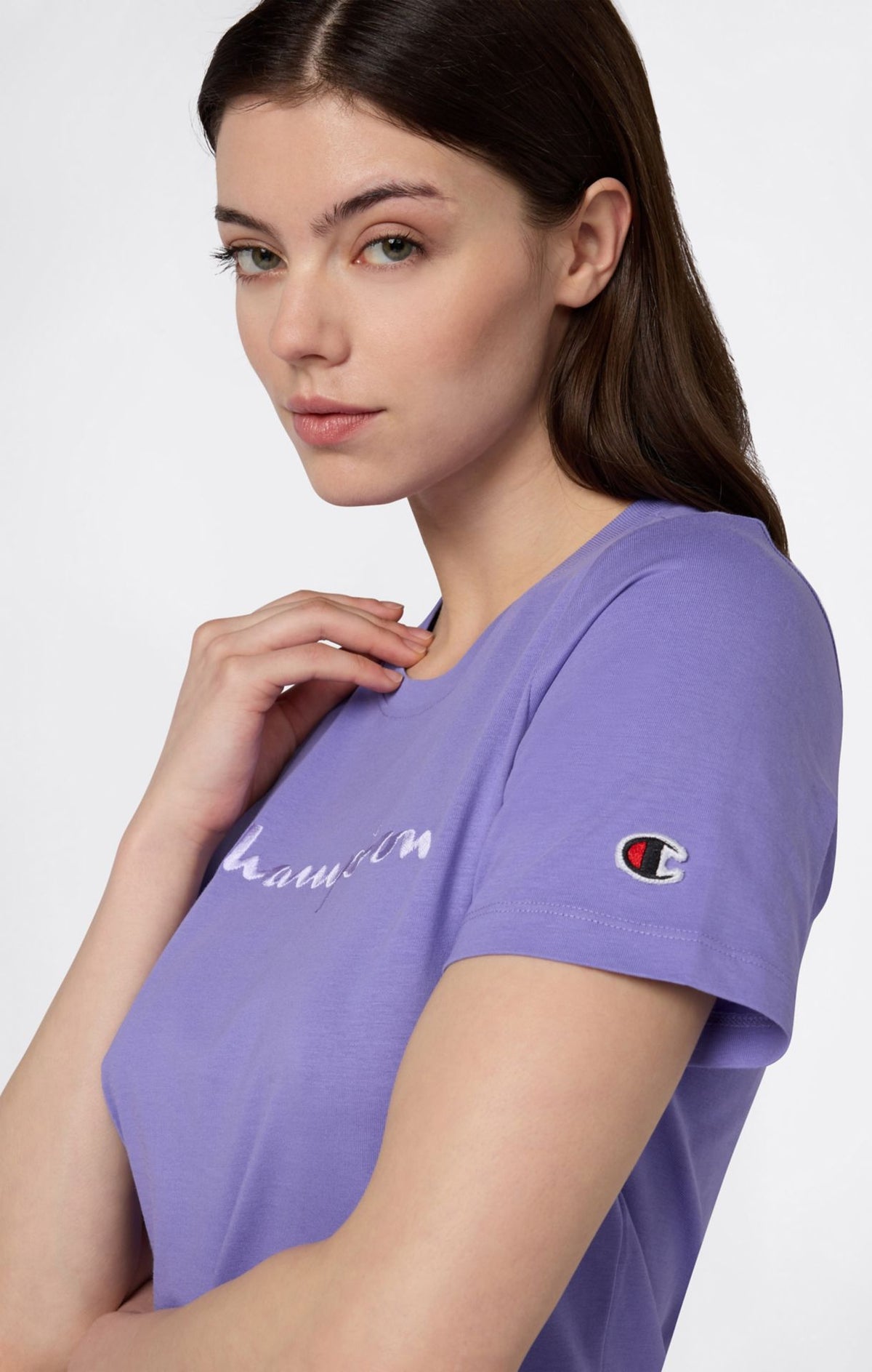 Champion SS Tee – lila