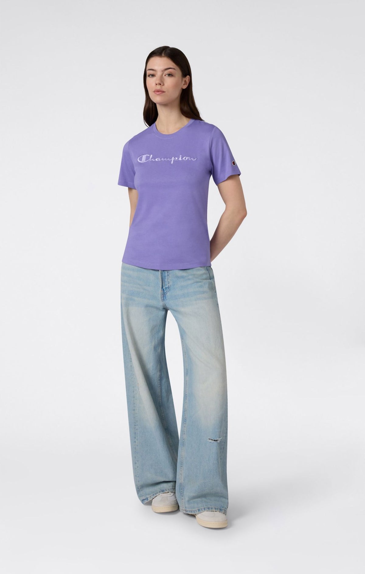 Champion SS Tee – lila