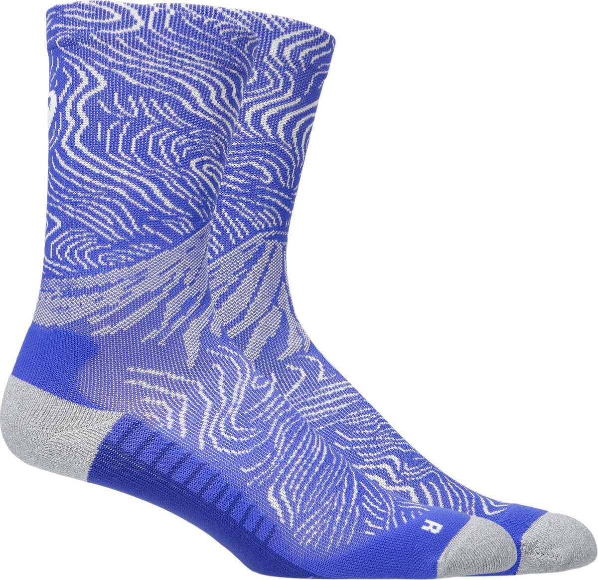 ASICS FUJITRAIL Graphic Crew Sock – lila