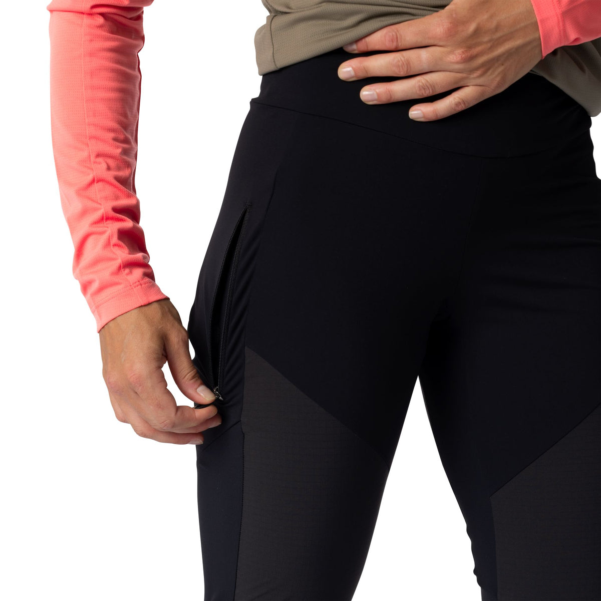Dynafit Traverse Hybrid Tights – schwarz