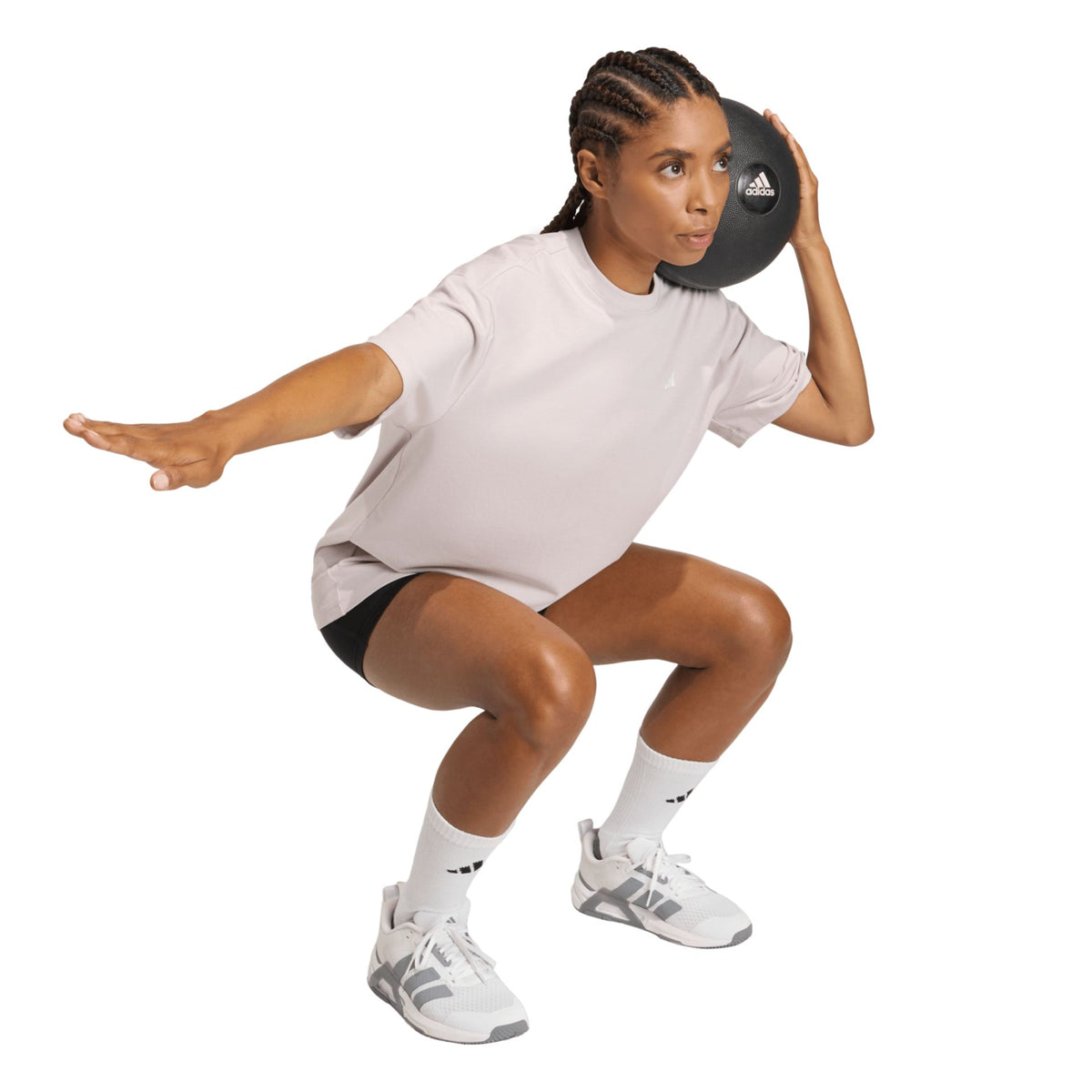 Adidas Power Essentials Workout Oversize Tee