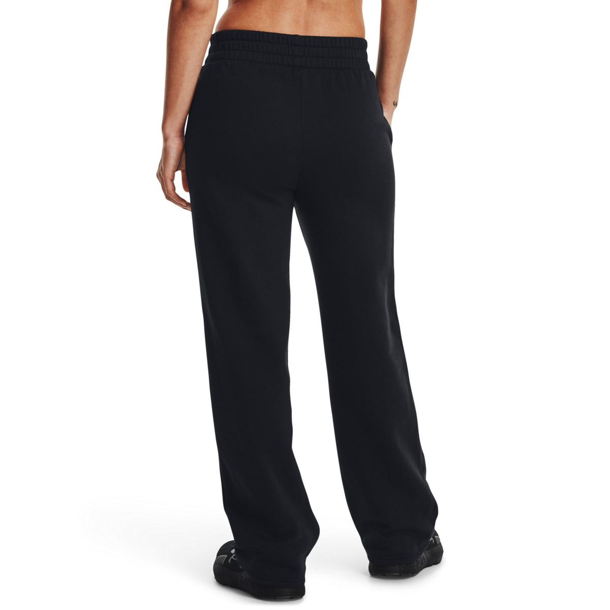 Under Armour UA Rival Fleece Straight Pants – schwarz