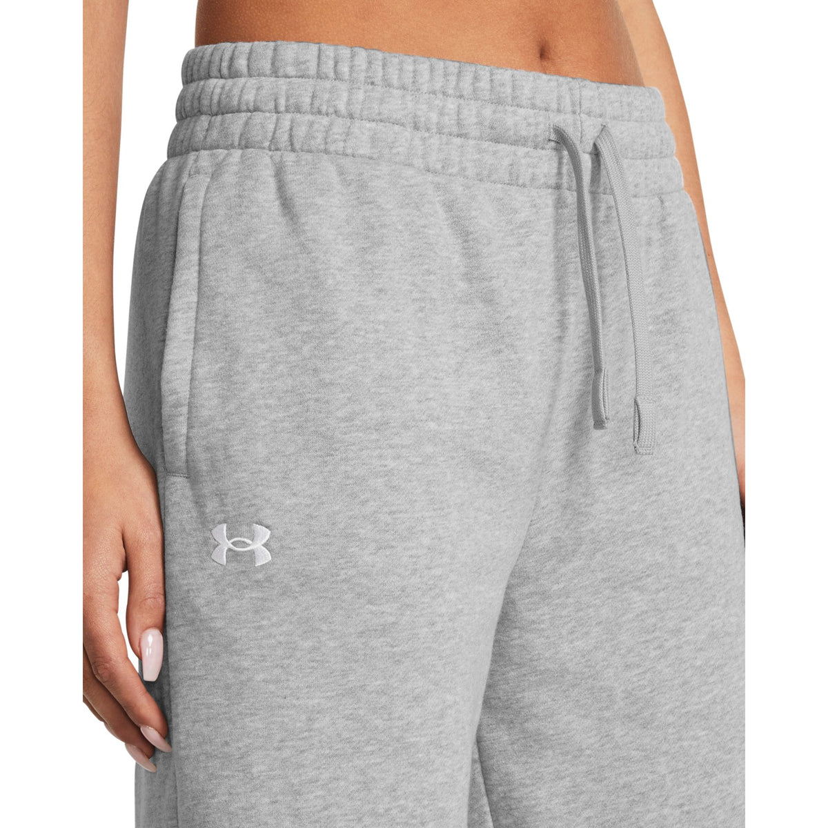 Under Armour UA Rival Fleece Straight Pants – grau