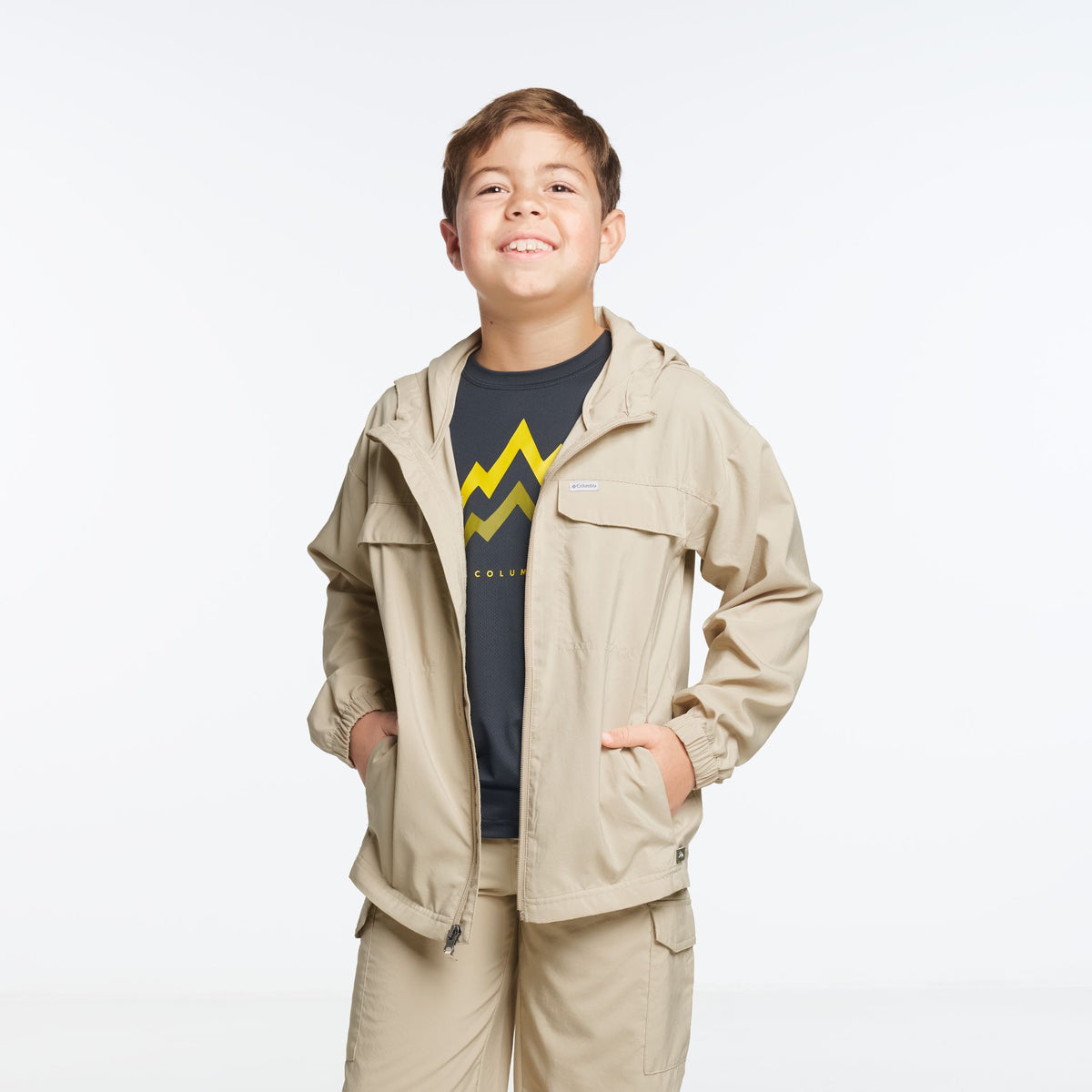 Columbia Skien Valley™ Hooded LS Shirt – braun