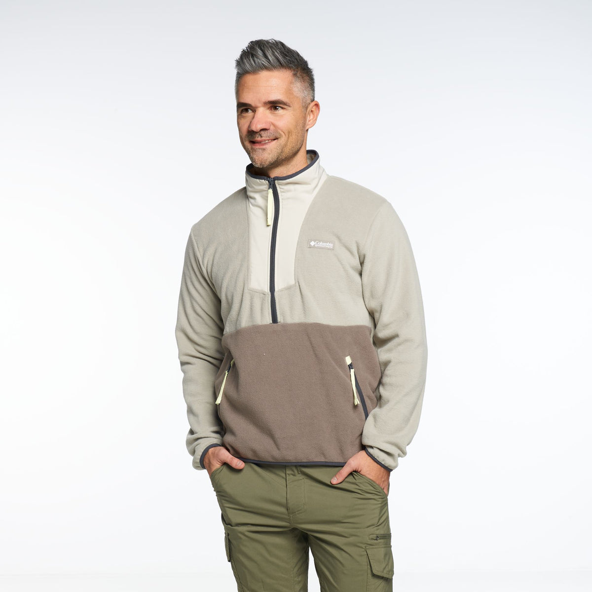Columbia Sequoia Grove™ Half Zip Fleece – grau