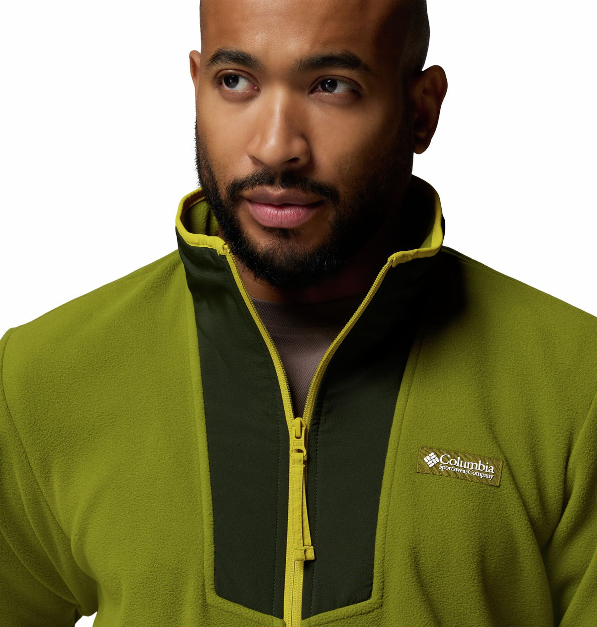 Columbia Sequoia Grove™ Half Zip Fleece – oliv