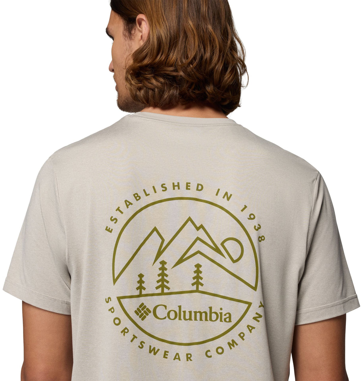 Columbia Parsons Point™ Shortsleeve Back Graphic Tee – grau