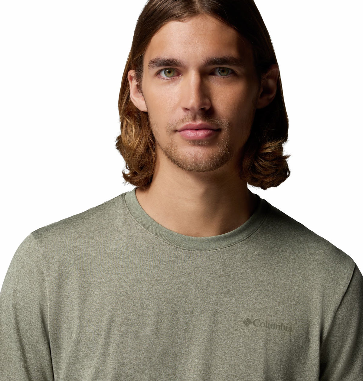Columbia Parsons Point™ Shortsleeve Back Graphic Tee – oliv