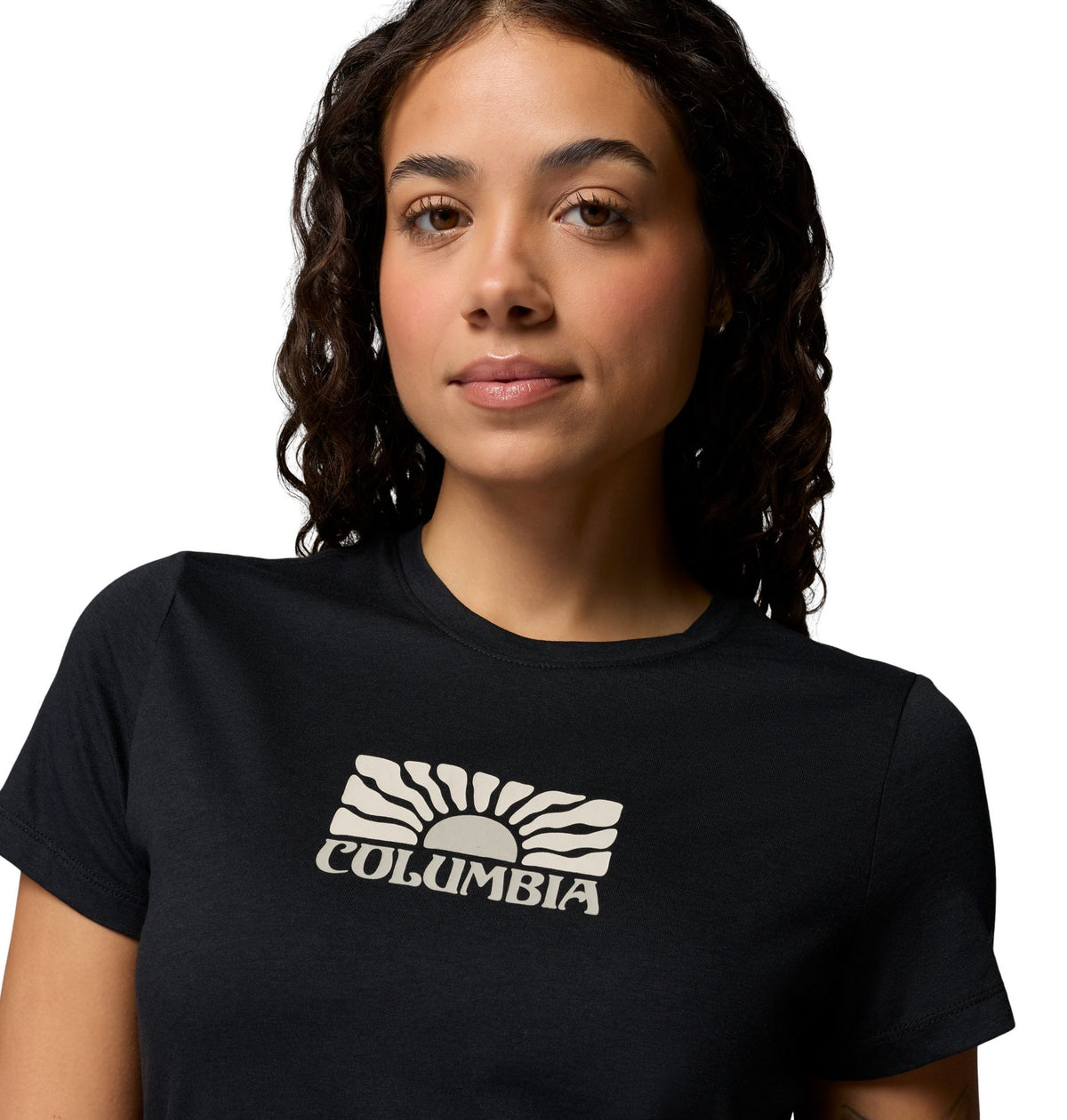 Columbia Ruby Springs™ Graphic Fitted Shortsleeve – schwarz