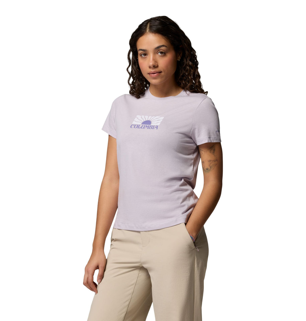 Columbia Ruby Springs™ Graphic Fitted Shortsleeve – lila