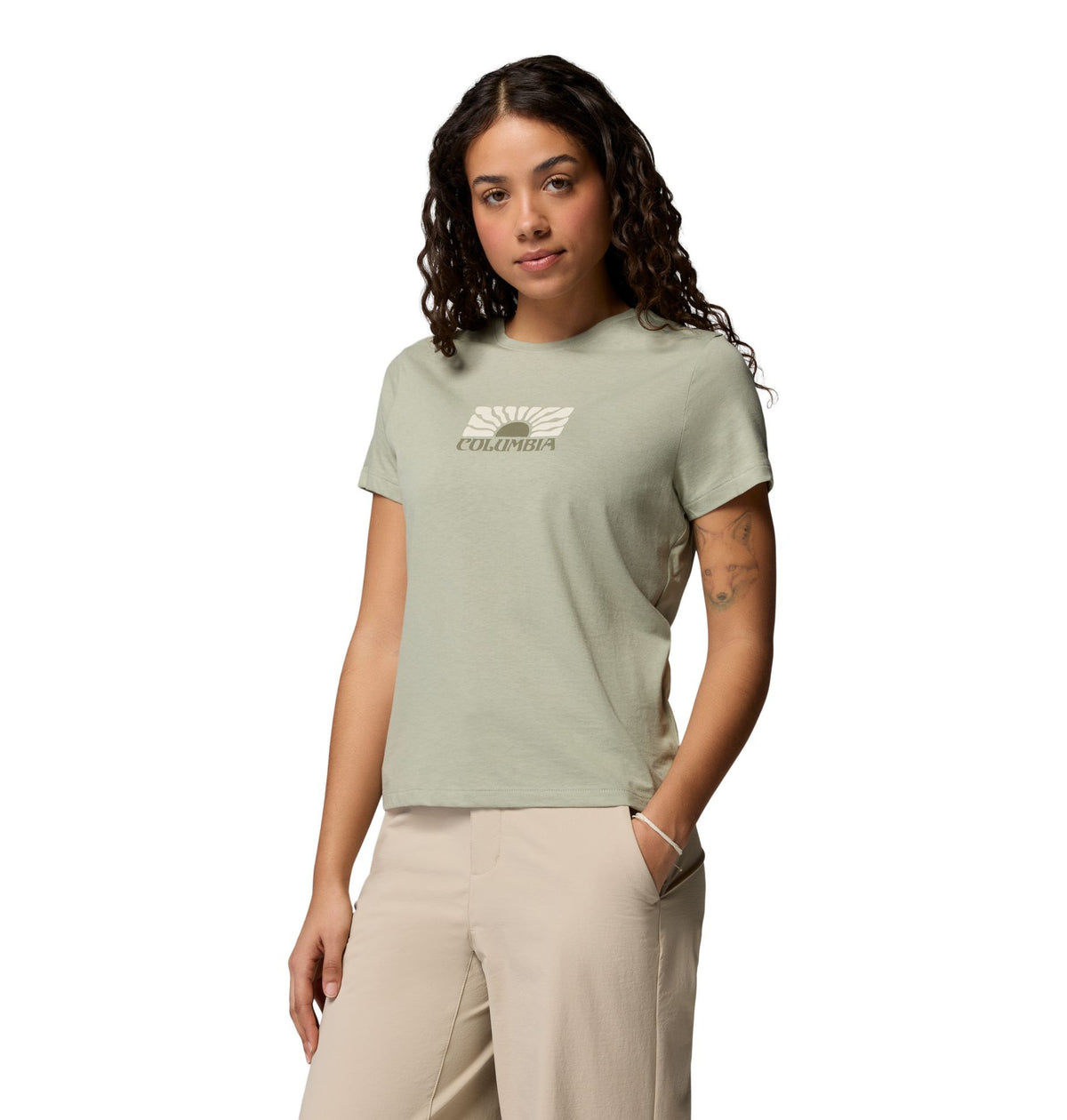 Columbia Ruby Springs™ Graphic Fitted Shortsleeve – braun