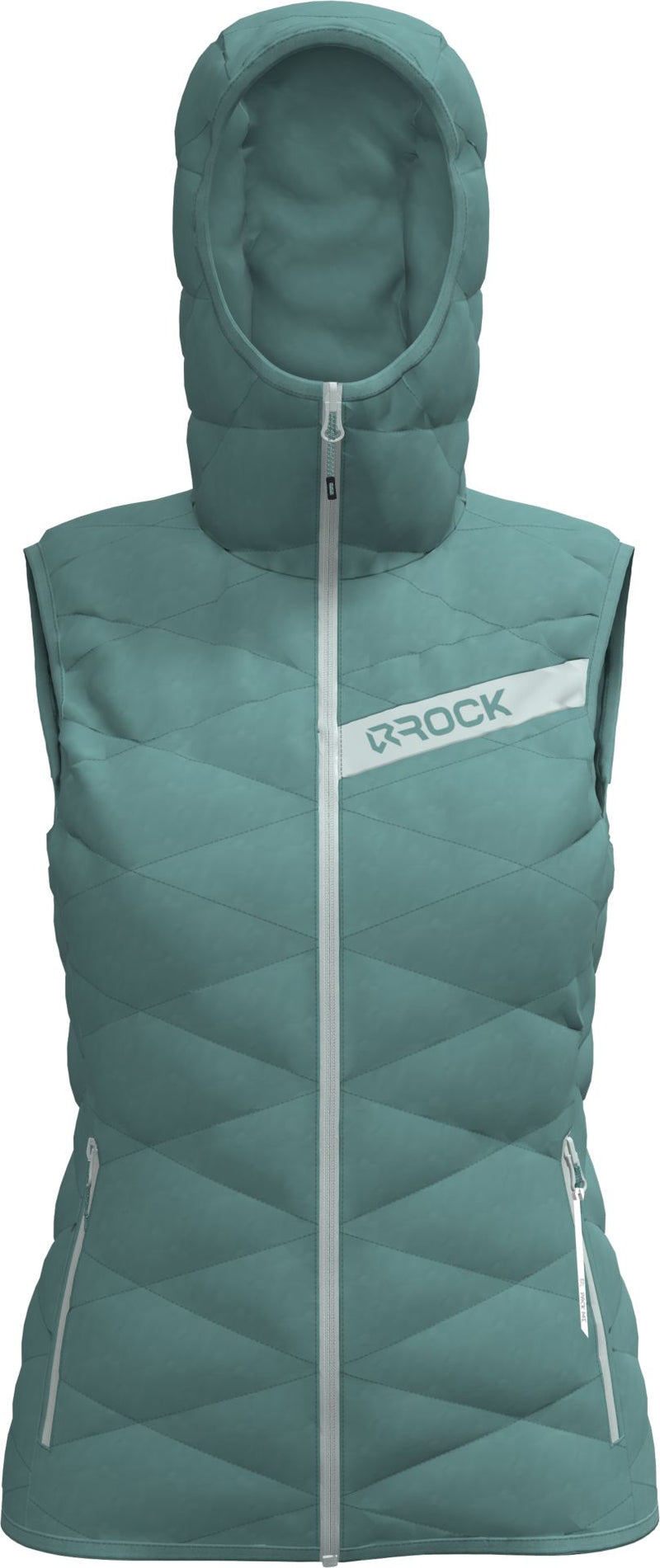 Rock Experience GOLDEN GATE 2.0 PACK HOODIE PADDED WOMAN VEST