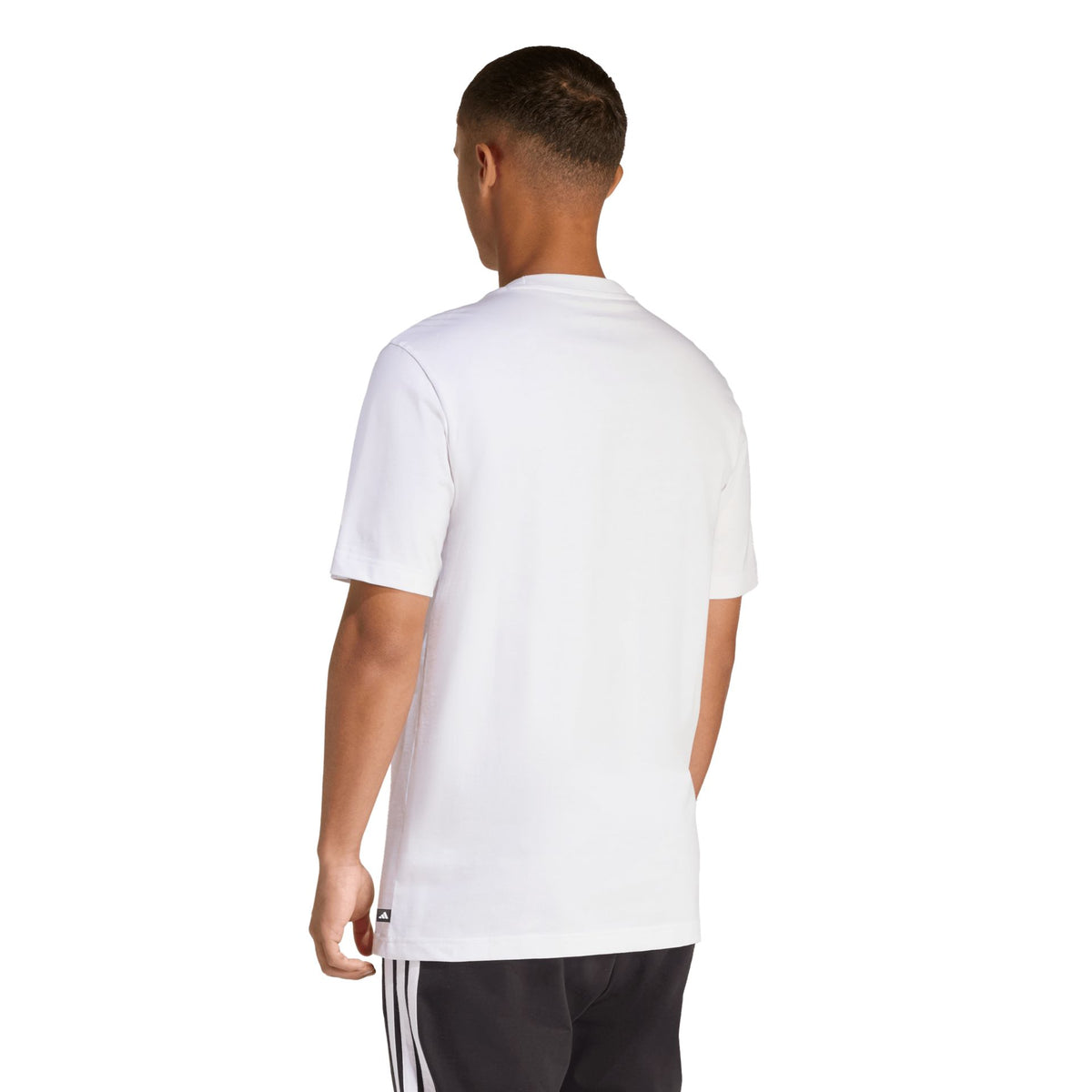 Adidas Mini Embroidery Surfing Graphic Tee – weiß