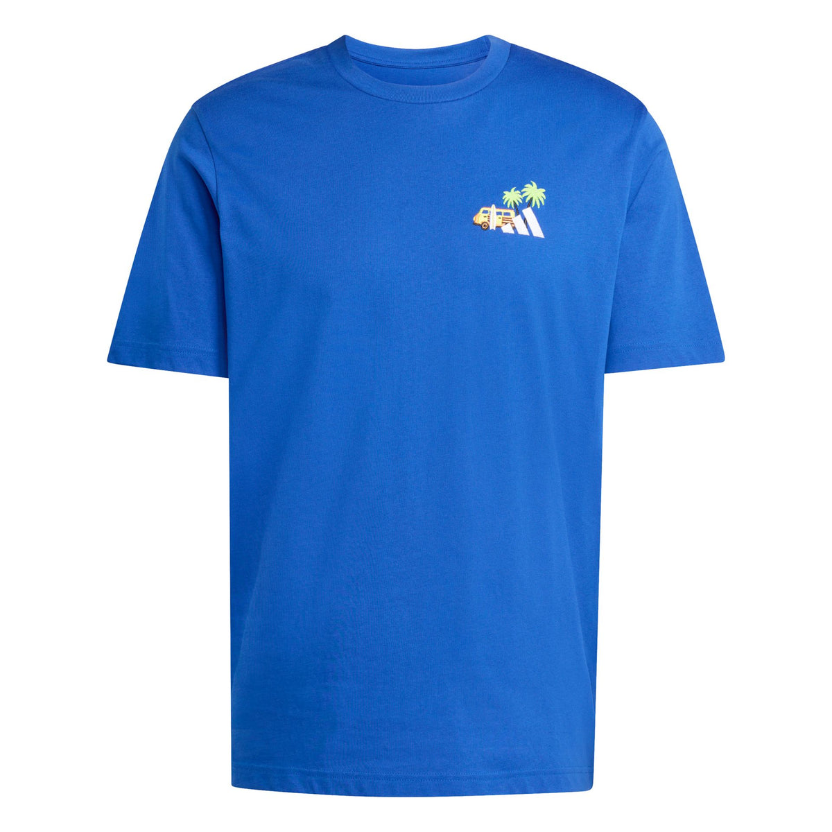 Adidas Mini Embroidery Surfing Graphic Tee – blau