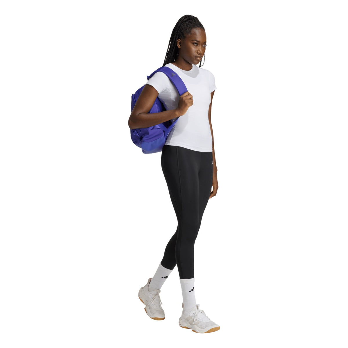 Adidas PWR ESS C TEE – violett