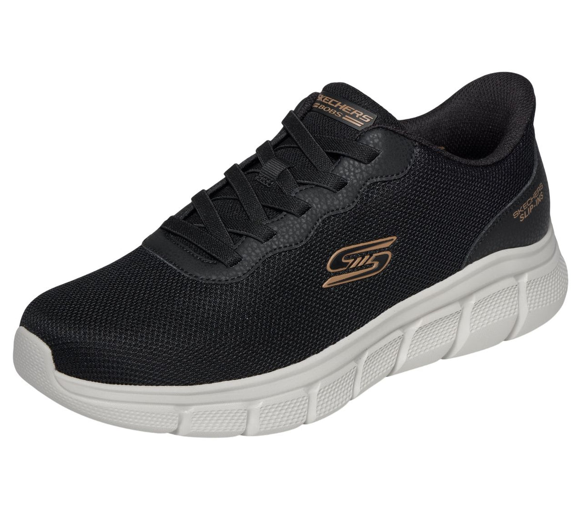 Skechers BOBS B FLEX - GLACIAL EDGE – schwarz