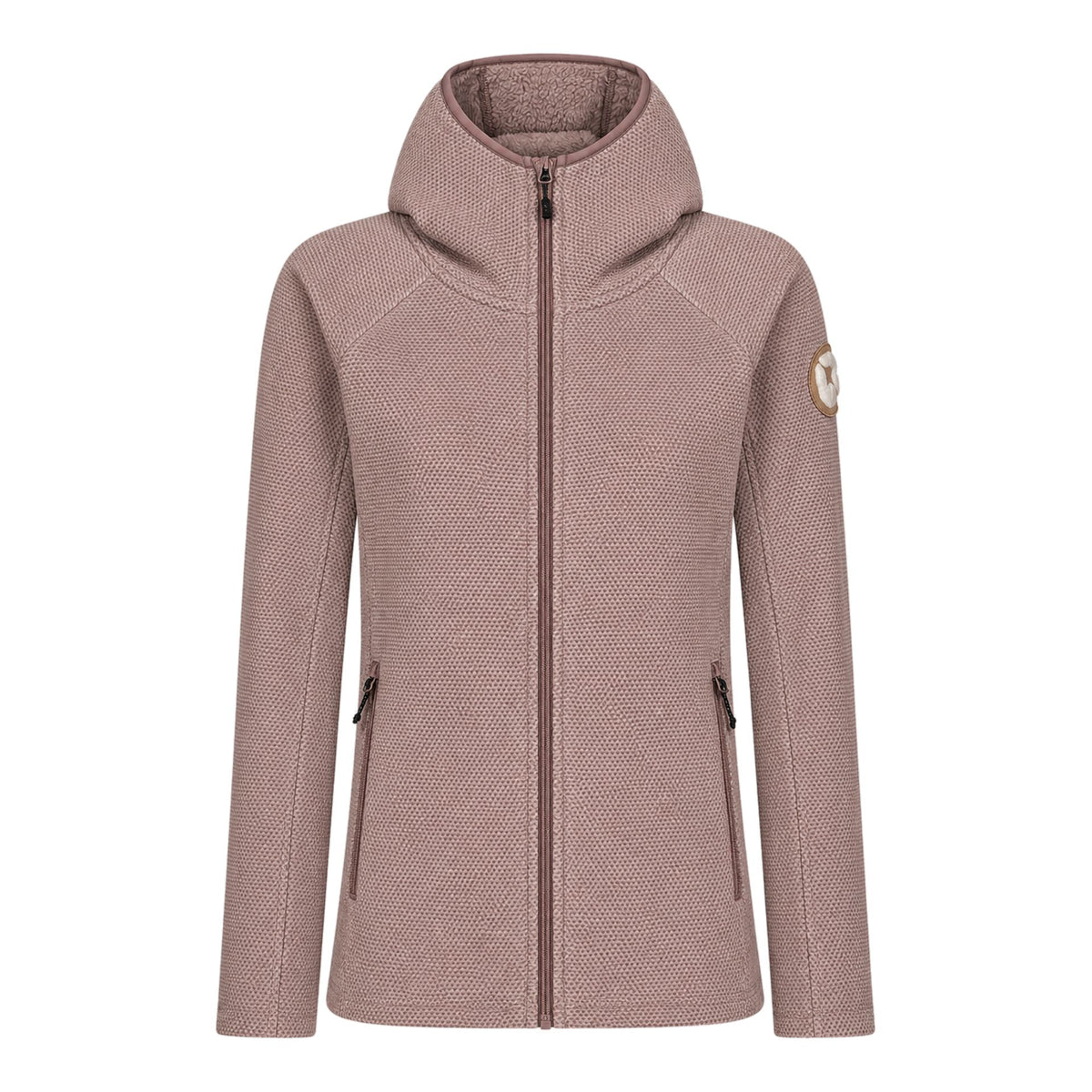 Rock Experience CRYSTAL HOODIE FZ WOMAN FLEECE