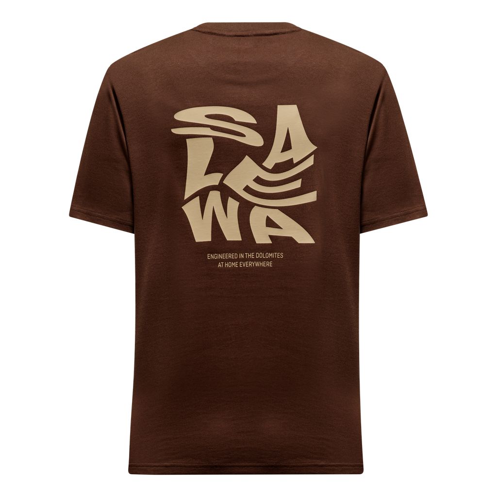 Salewa EAGLE KALEIDO T-SHIRT SS M – braun