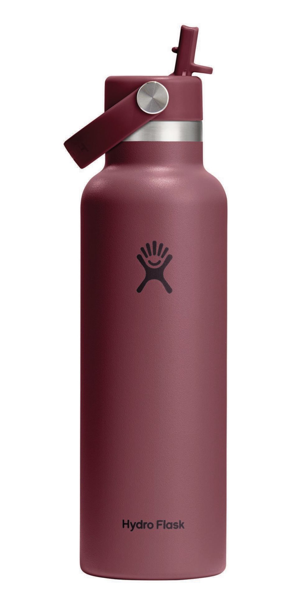 Hydro Flask 21OZ Standard Flex Straw Cap Burgundy