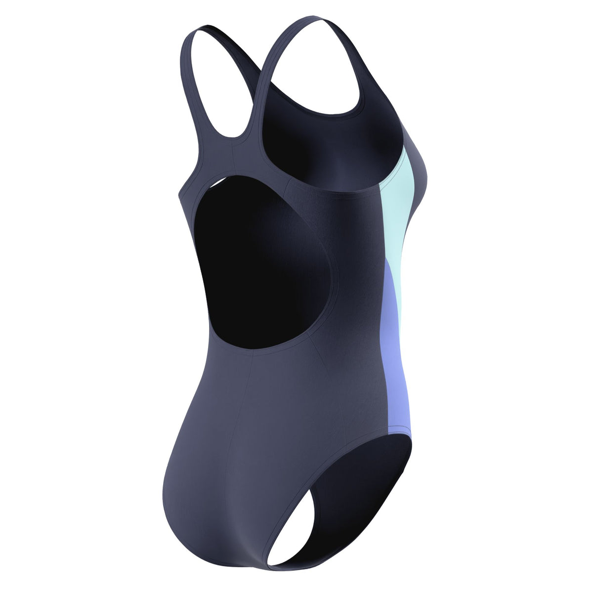 Speedo Colourblock Splice Muscleback Swimsuit