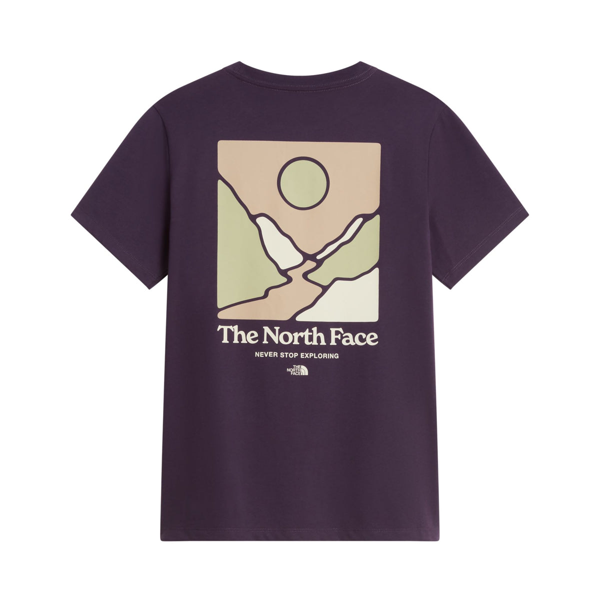 The North Face W MONTE REG SS TEE-GRAPHIC