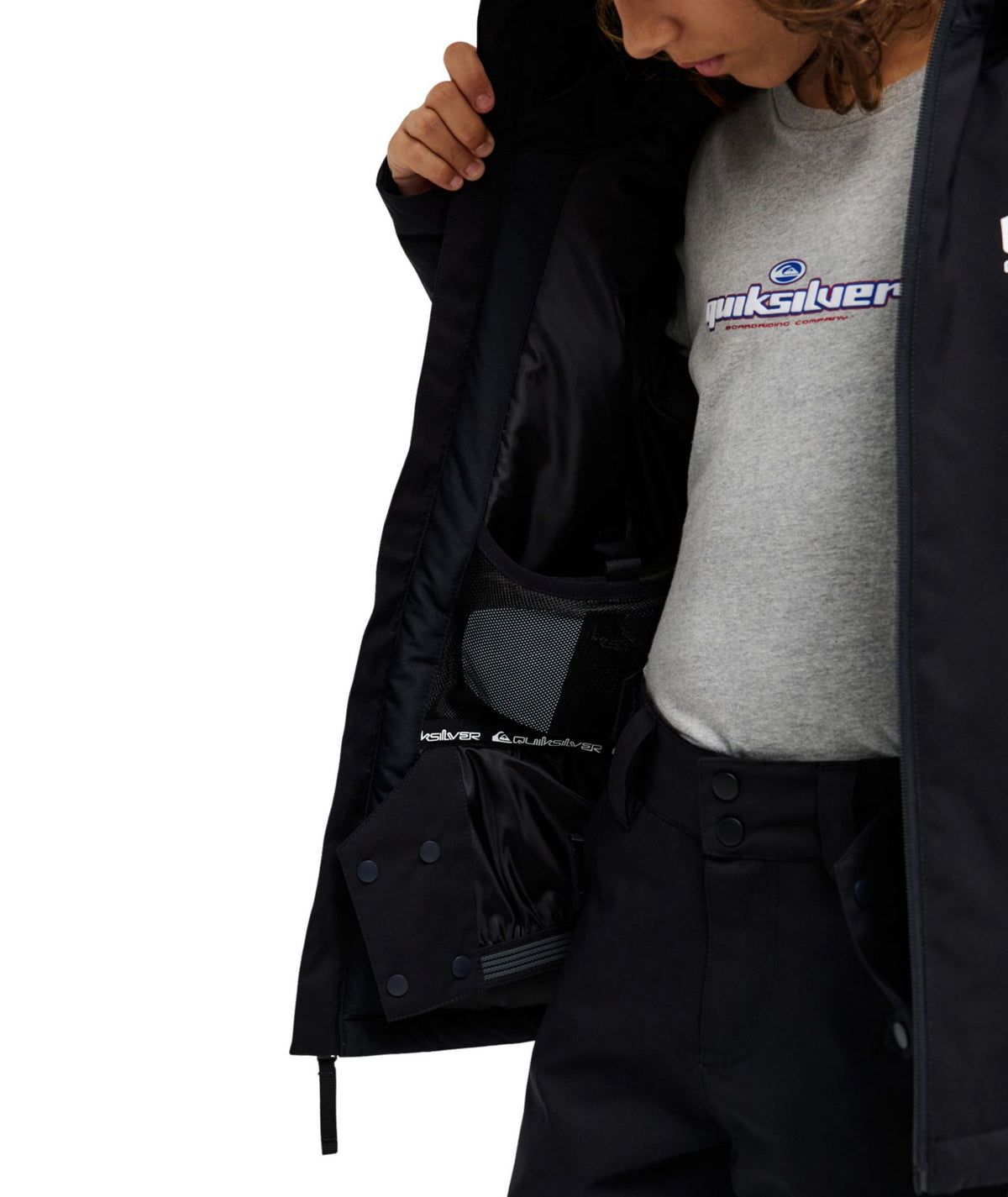 Quiksilver MISSION SOLID Y JK BLACK