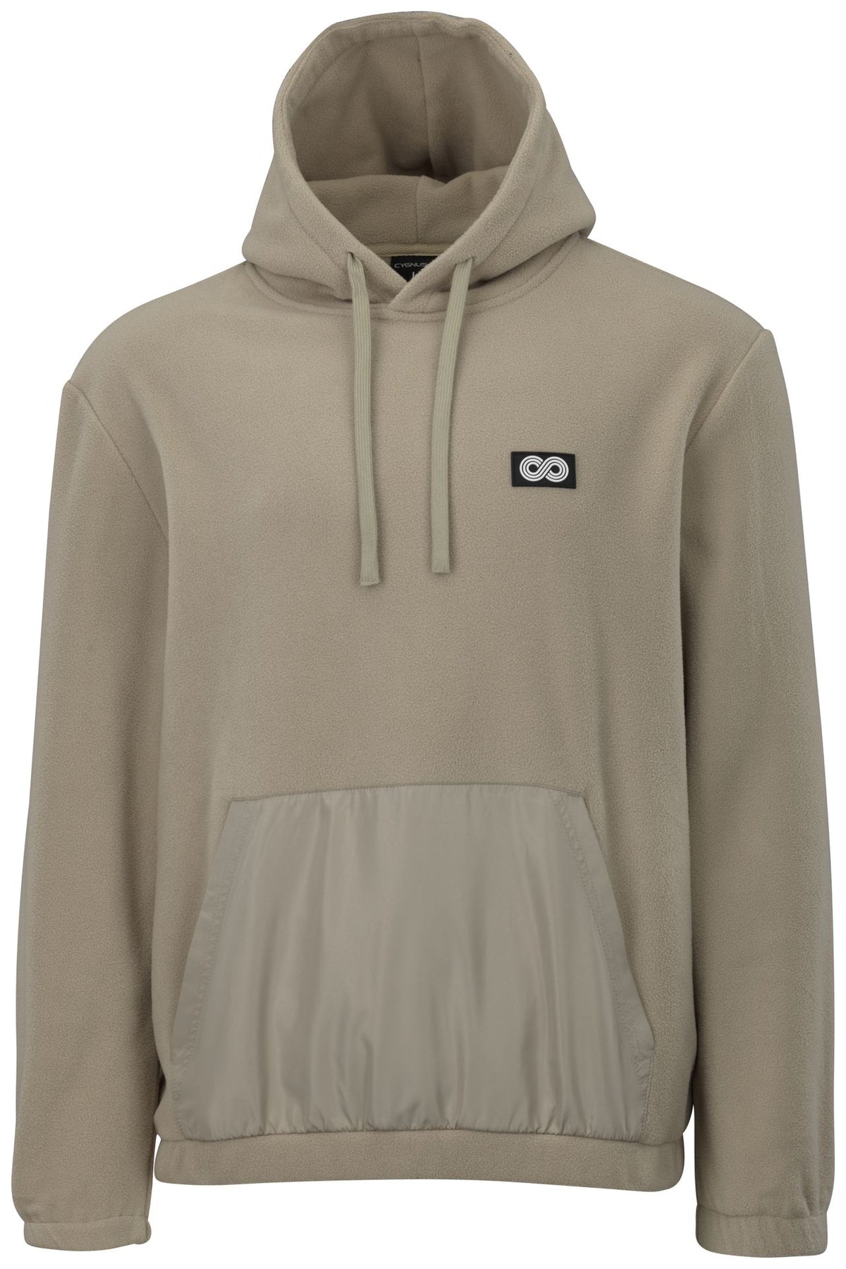 Cygnus MEN FLEECE HOODY – oliv