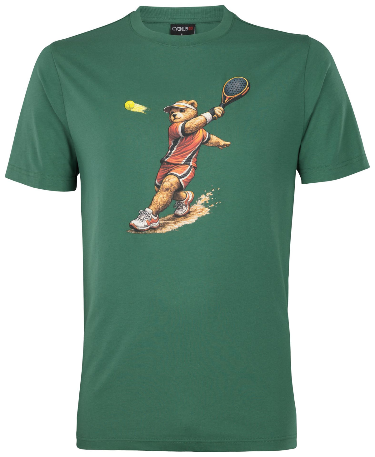 Cygnus ADULT T-SHIRT BEAR – grün