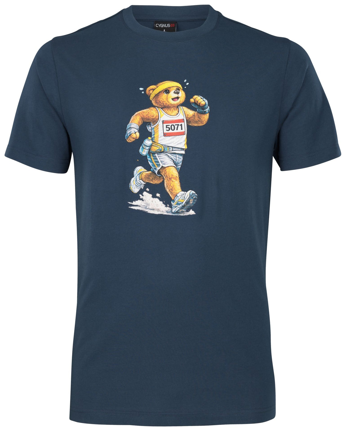 Cygnus ADULT T-SHIRT BEAR – dunkelblau/navy