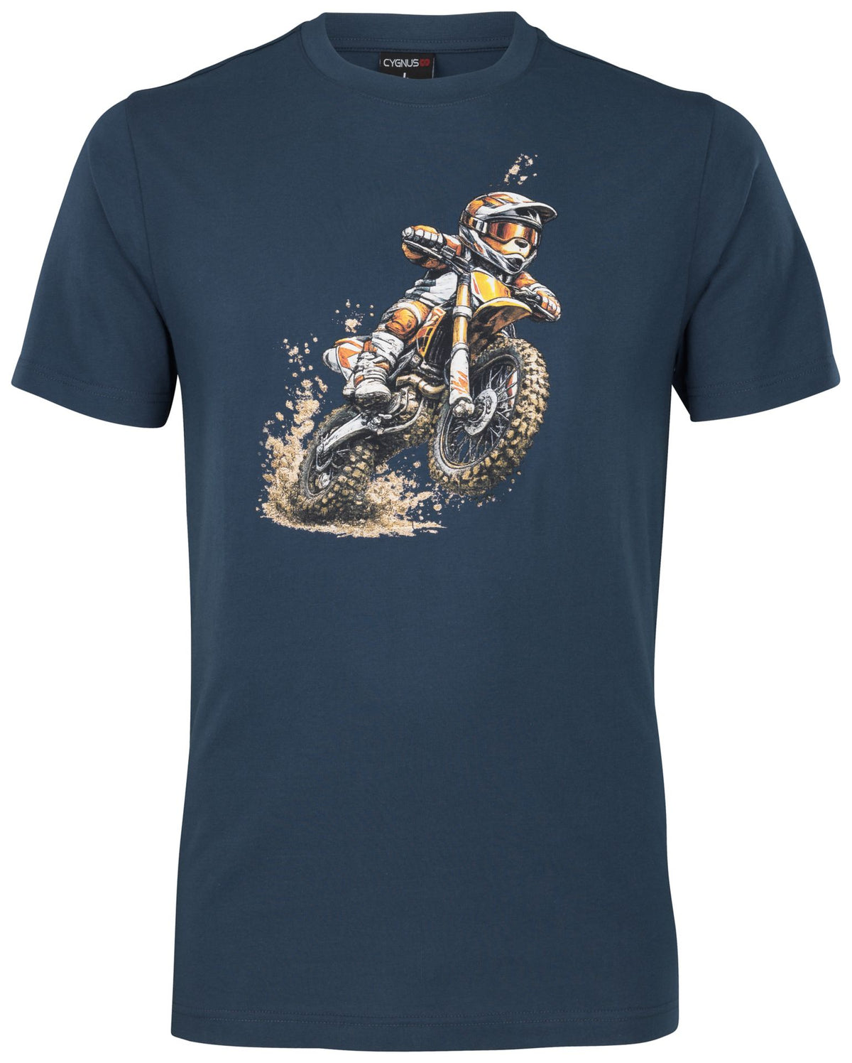Cygnus ADULT T-SHIRT BEAR – dunkelblau/navy
