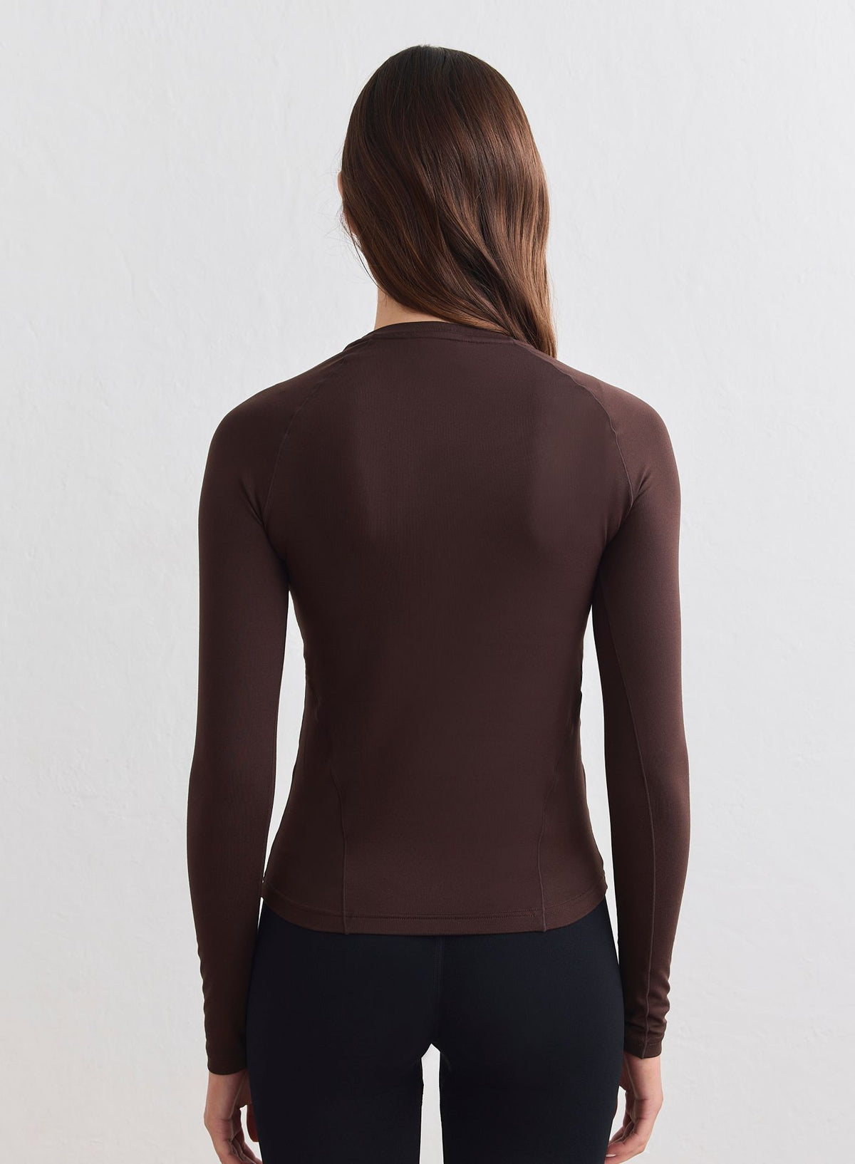 Aimn Soft Basic Long Sleeve – braun