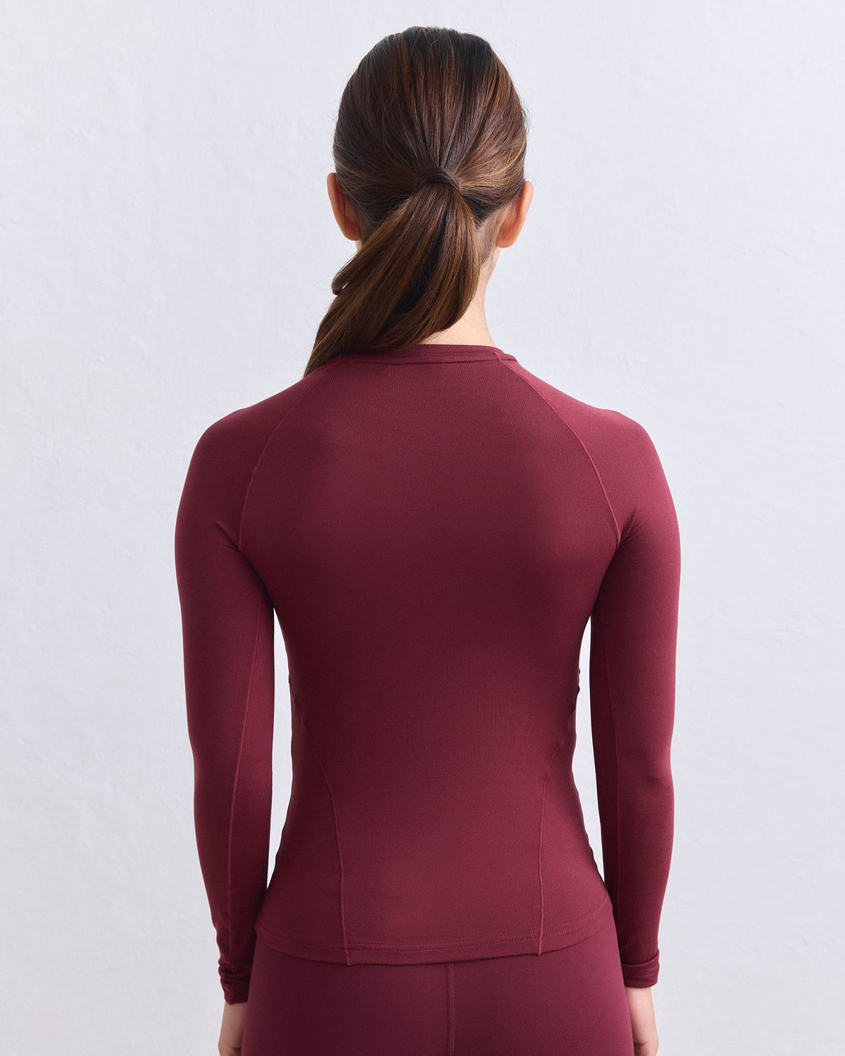 Aimn Soft Basic Long Sleeve – rot