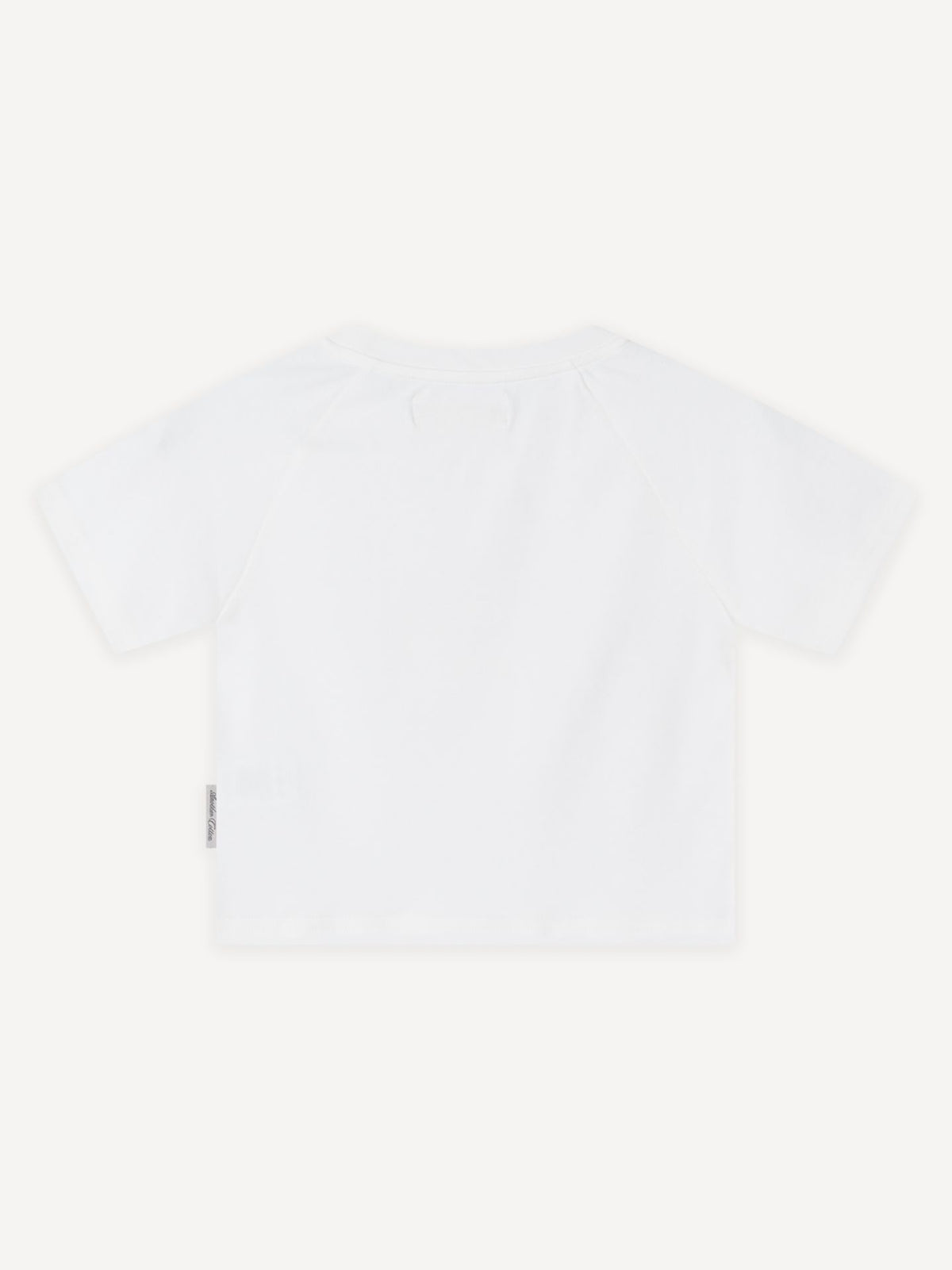 Another Cotton Lab Another Vintage Logo Crop Top