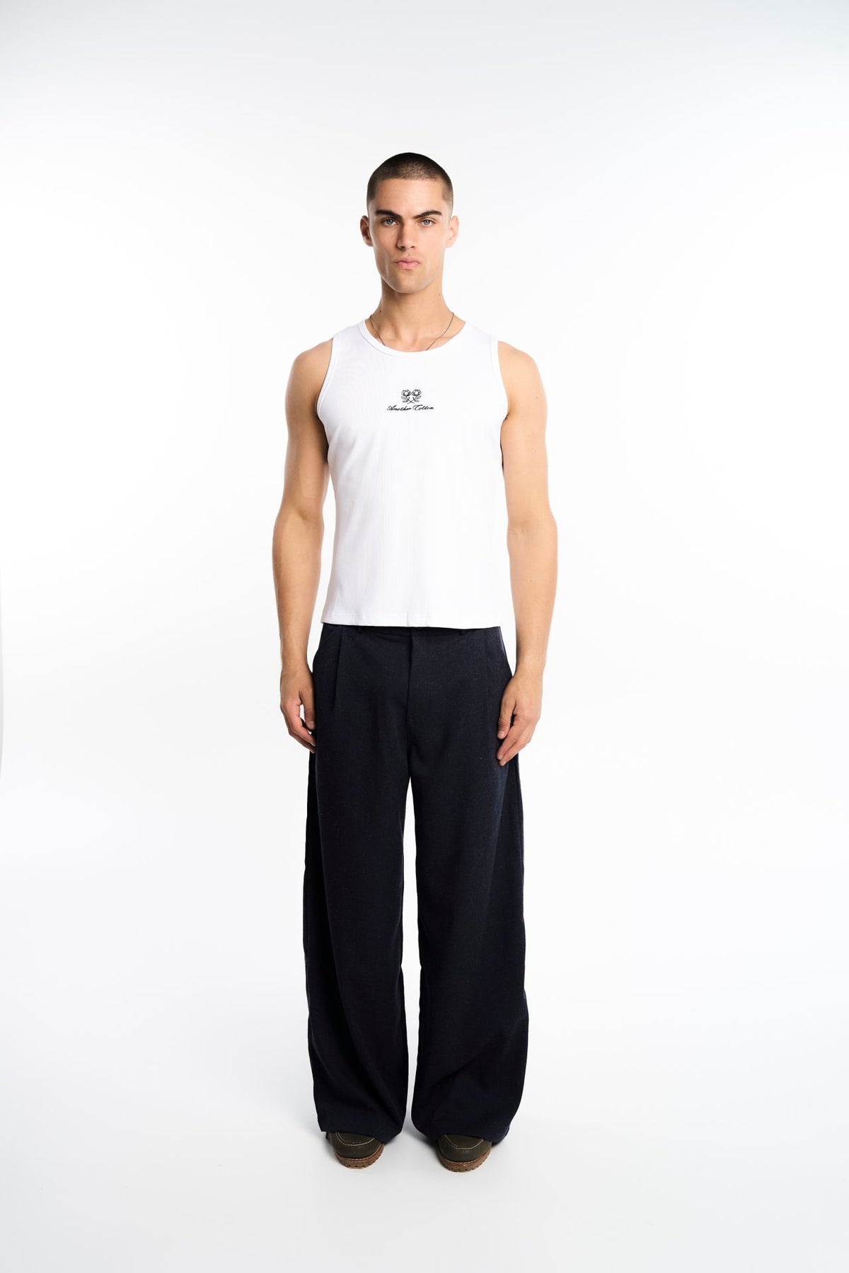 Another Cotton Lab Another Rip Tank Top