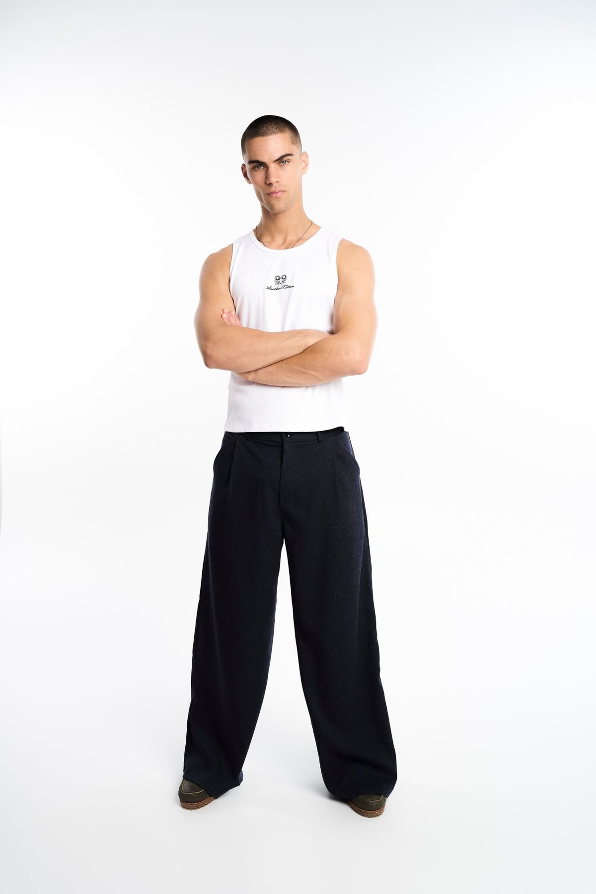 Another Cotton Lab Another Rip Tank Top