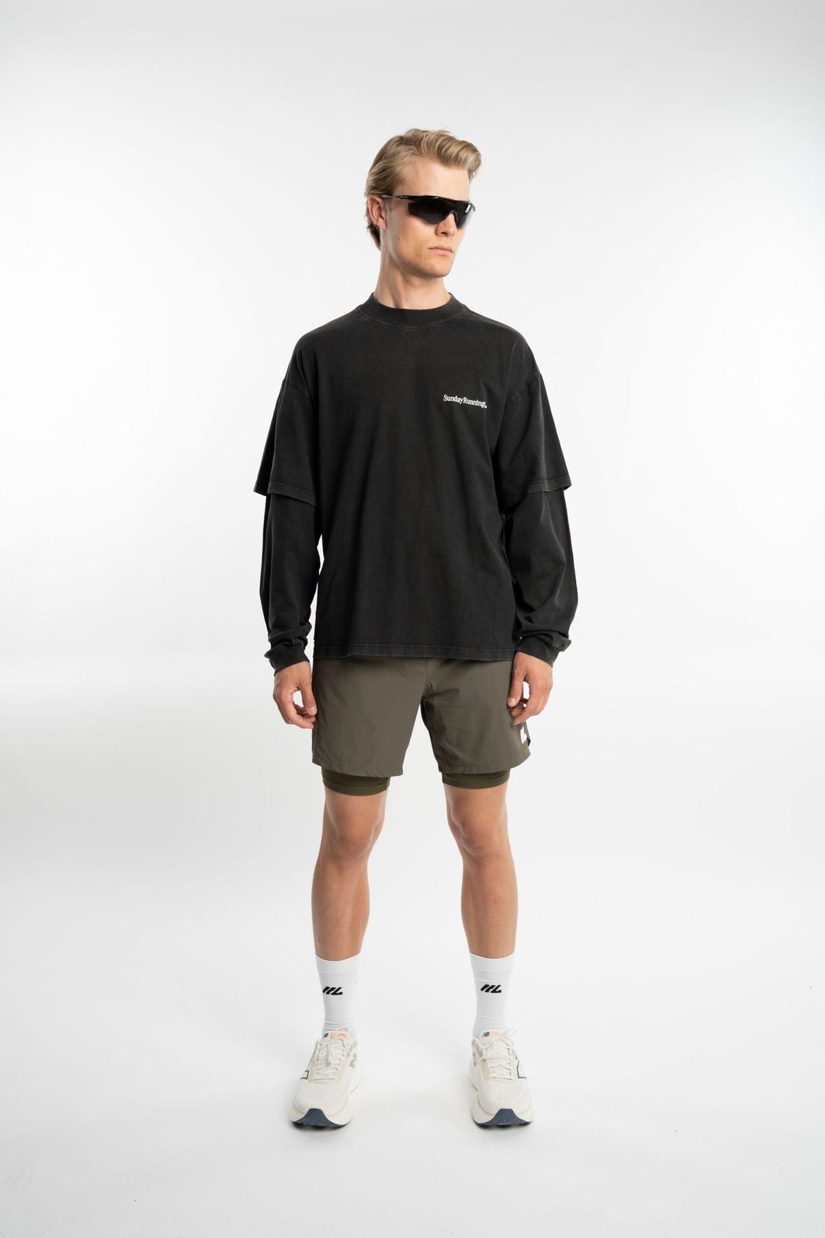 Another Cotton Lab SRC 2 in 1 Training Shorts – Khaki