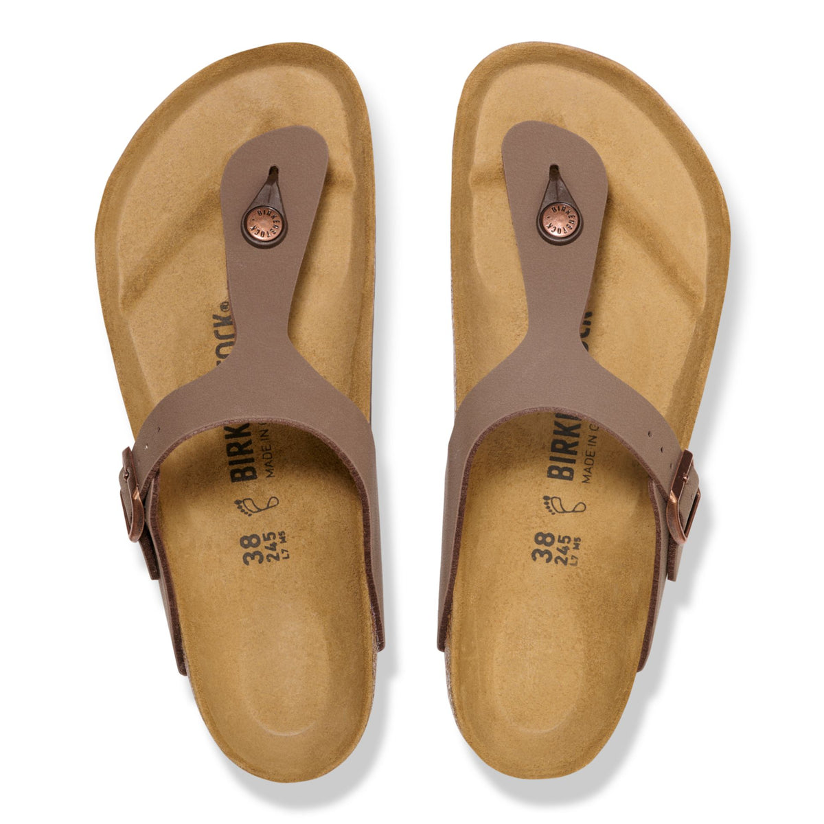 Birkenstock Gizeh BFBC Mocca – braun