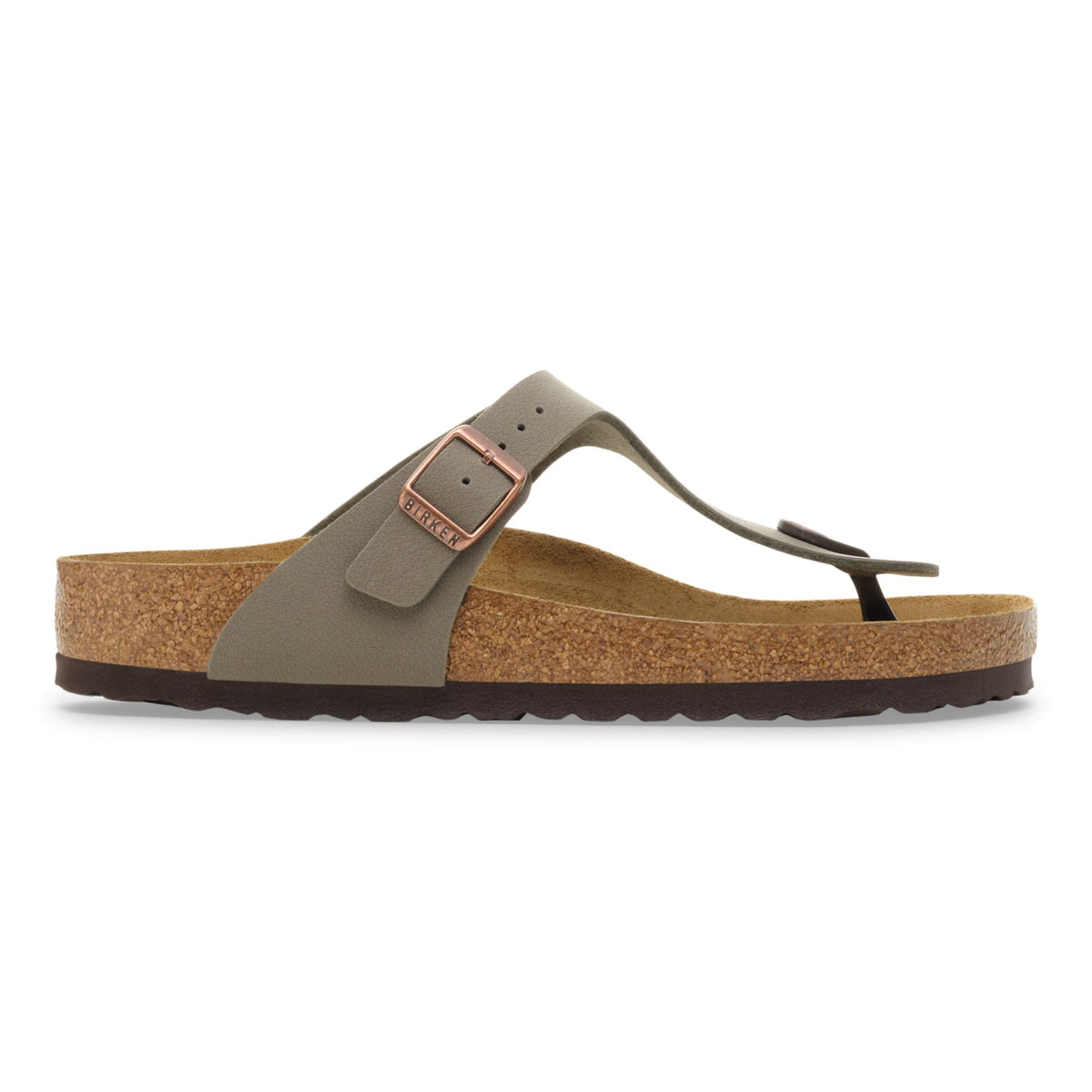 Birkenstock Gizeh BFBC Mocca – grau
