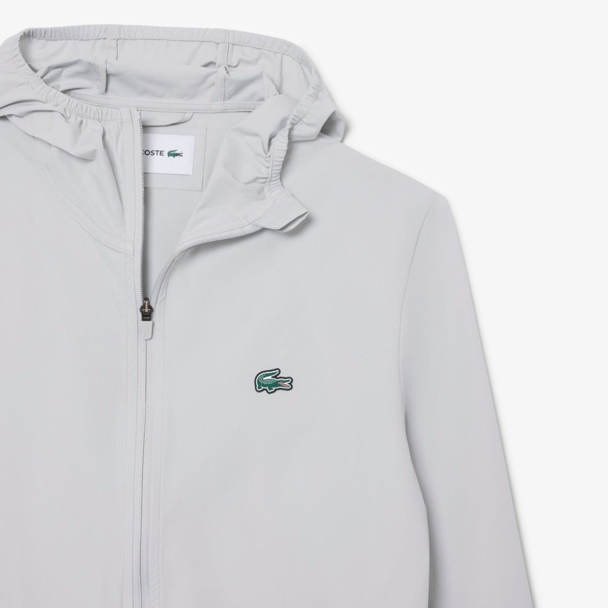 Lacoste Monochrome Ripstop Hooded Jacket