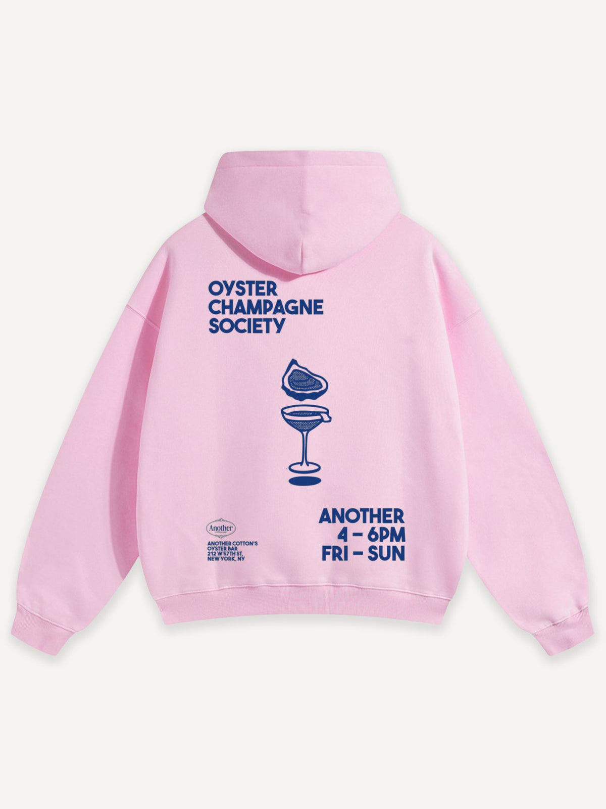 Another Cotton Lab Oyster and Champagne Hoodie