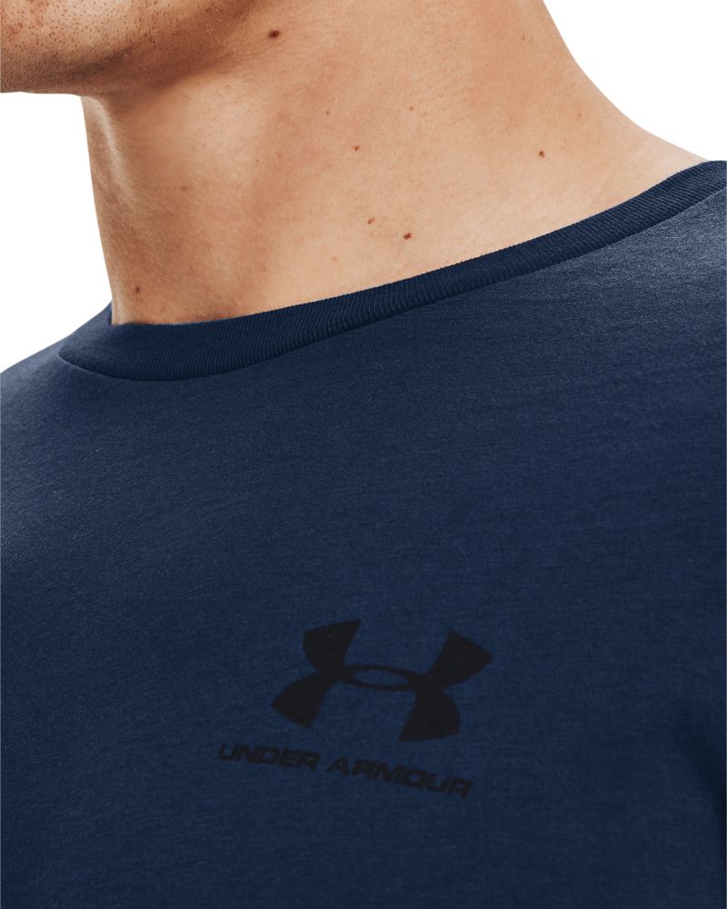 Under Armour Sportstyle Left Chest – dunkelblau/navy