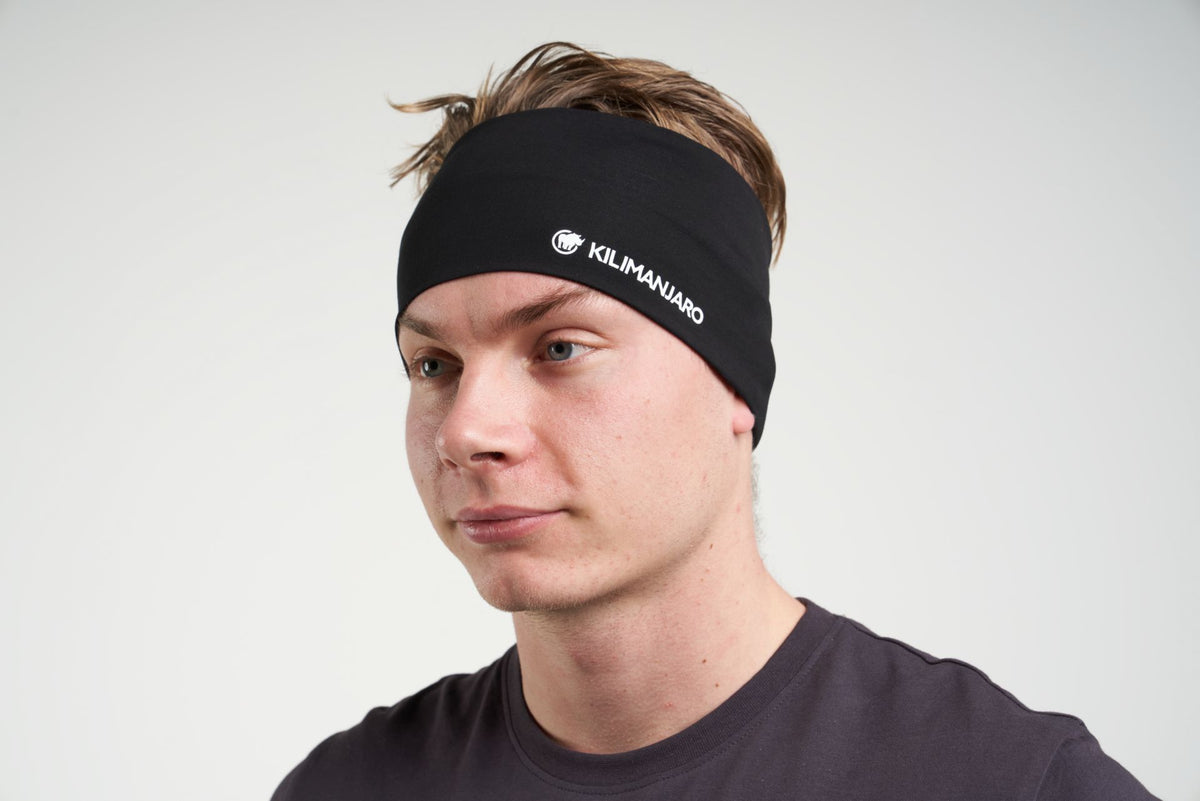 Kilimanjaro Stirnband BW – schwarz