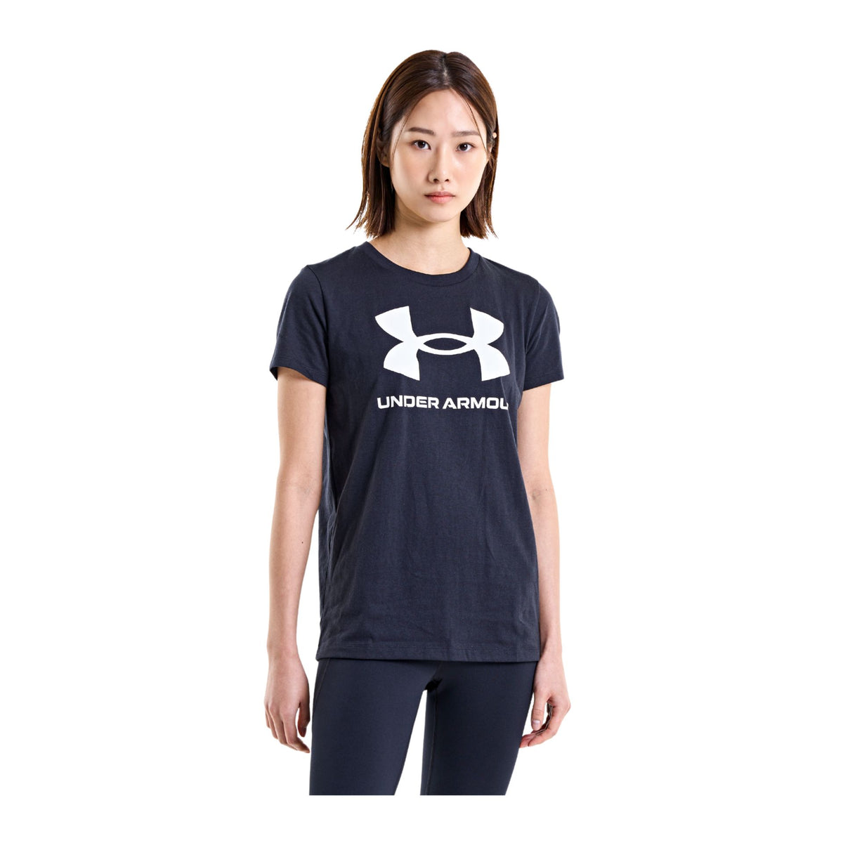 Under Armour Sportstyle Logo Short Sleeve – schwarz