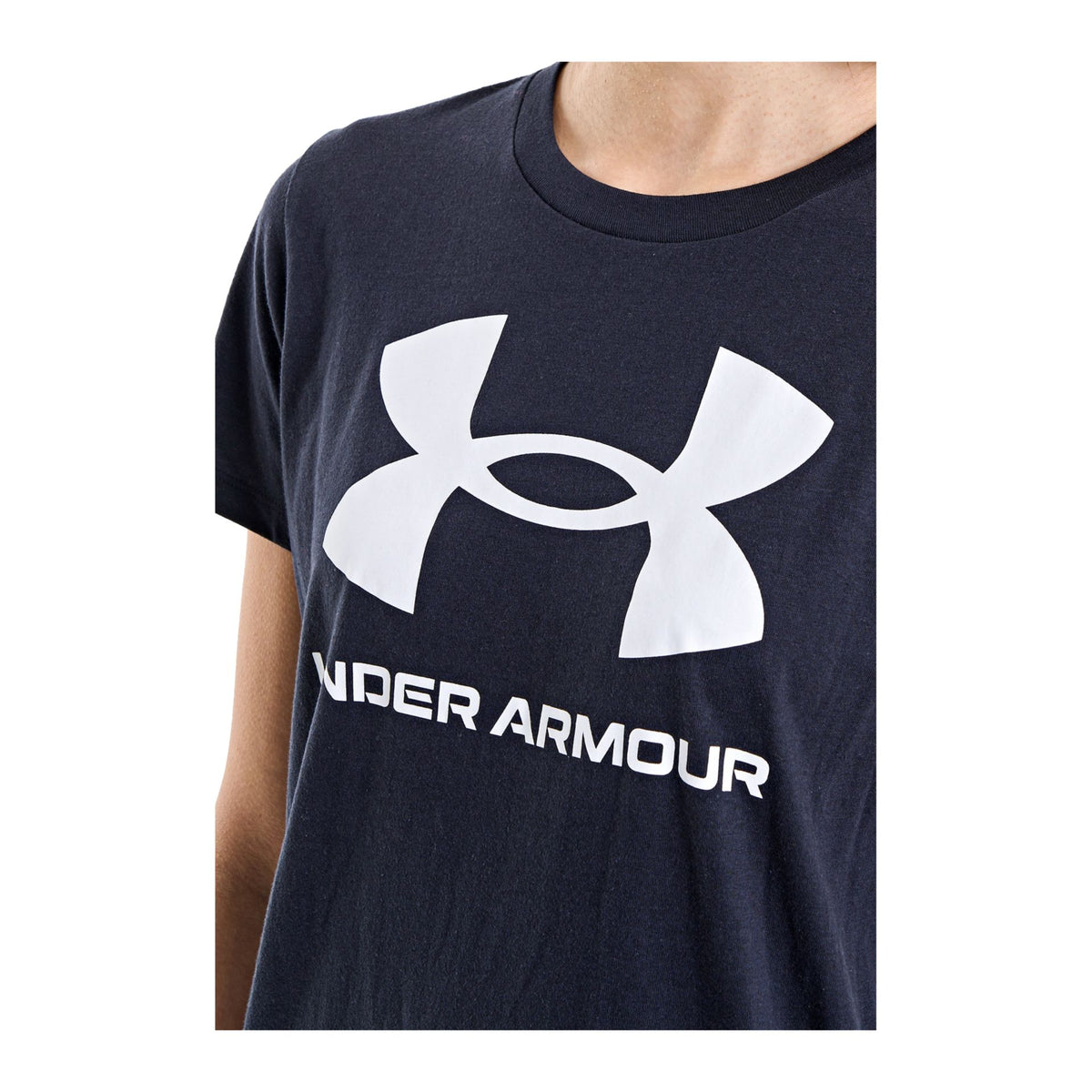 Under Armour Sportstyle Logo Short Sleeve – schwarz