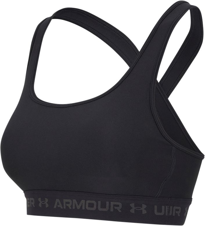 Under Armour Crossback Mid Bra – schwarz