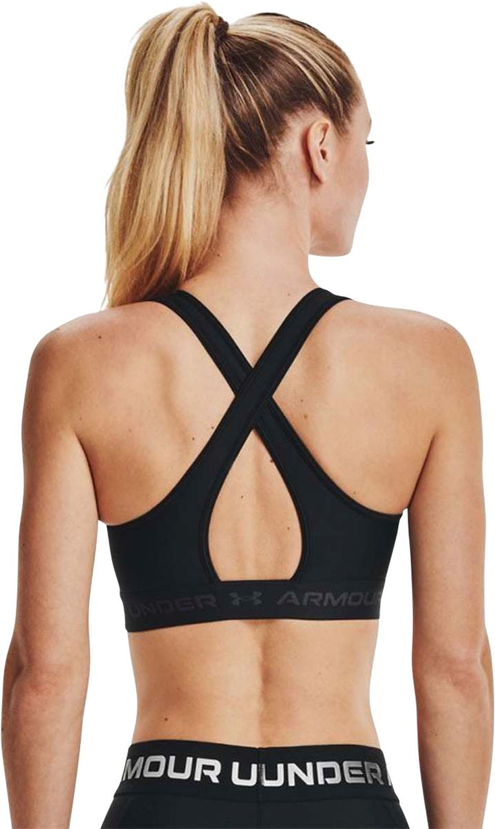 Under Armour Crossback Mid Bra – schwarz